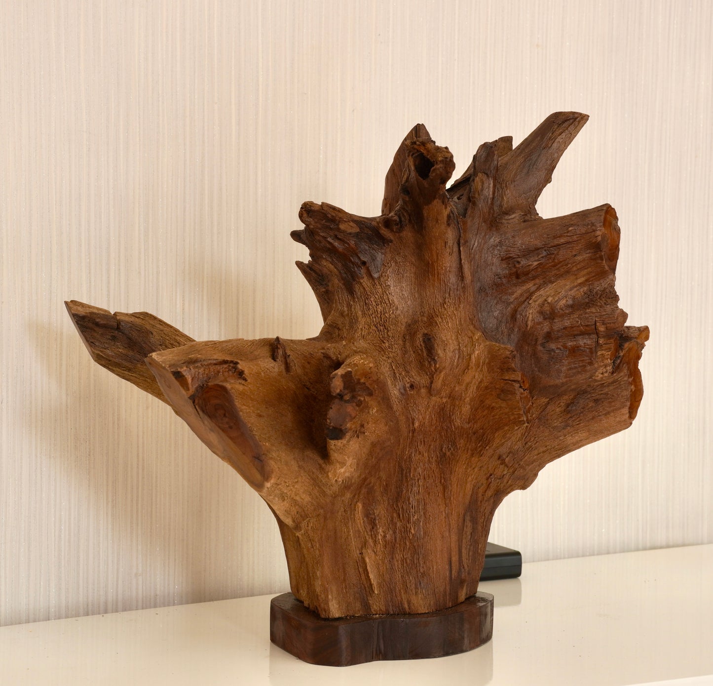 Crown of Roots – Teak Sculpture