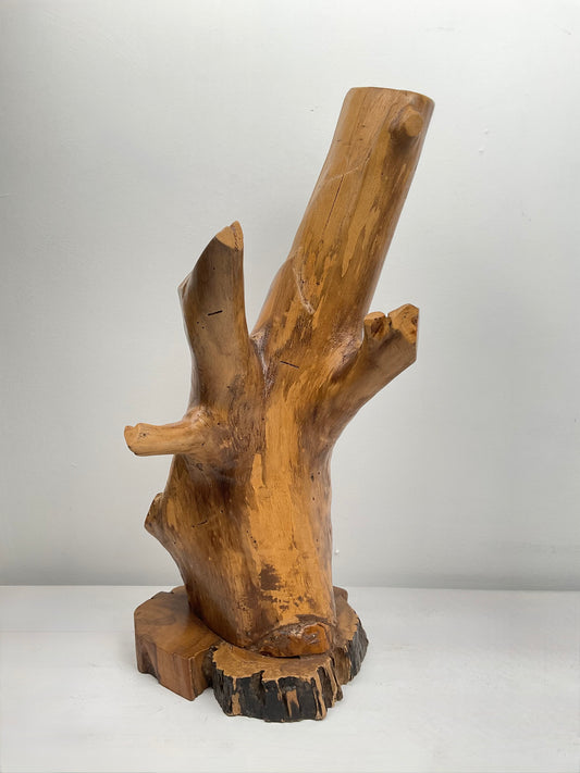 Branching Path – Teak Abstract Sculpture