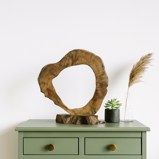 Eternal Flow – Organic Teak Circle