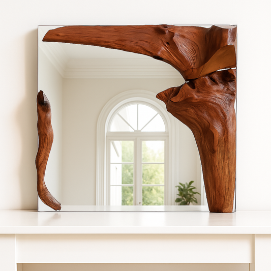Nature’s Edge – Organic Teak Frame Mirror