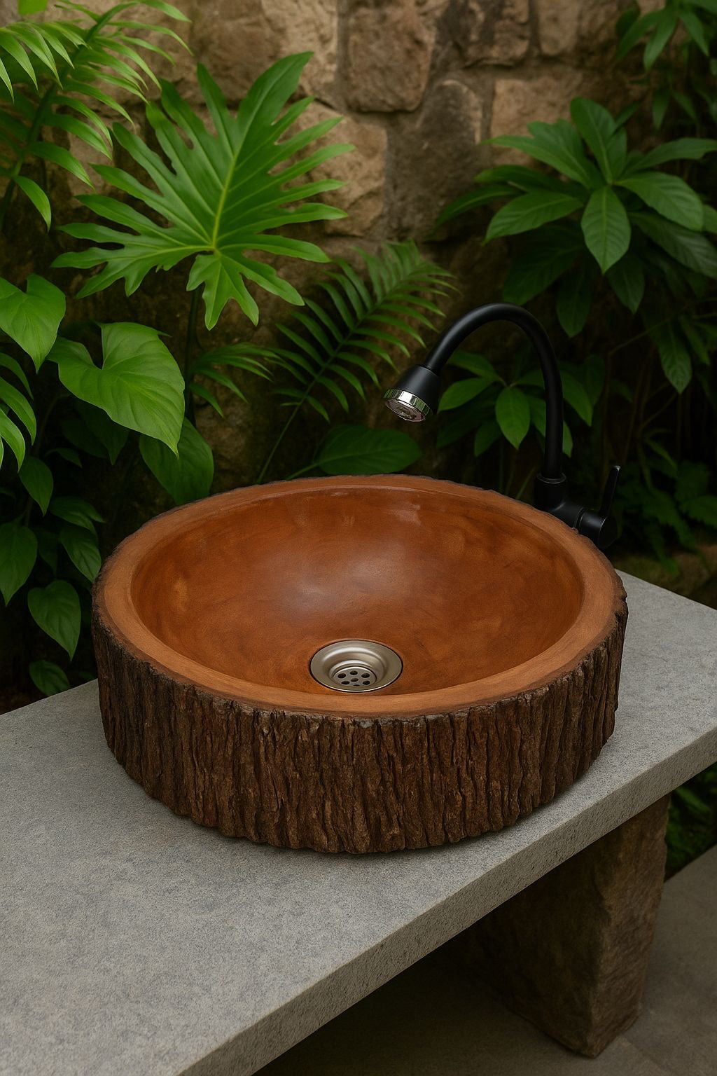 Wood Sink