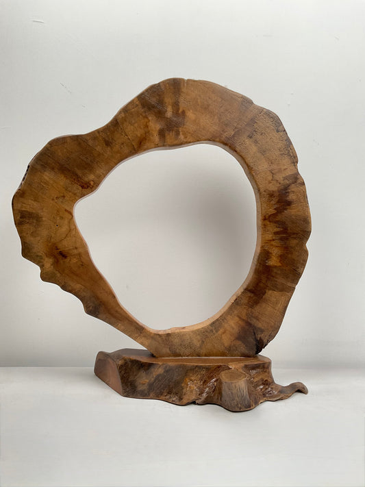 Eternal Flow – Organic Teak Circle