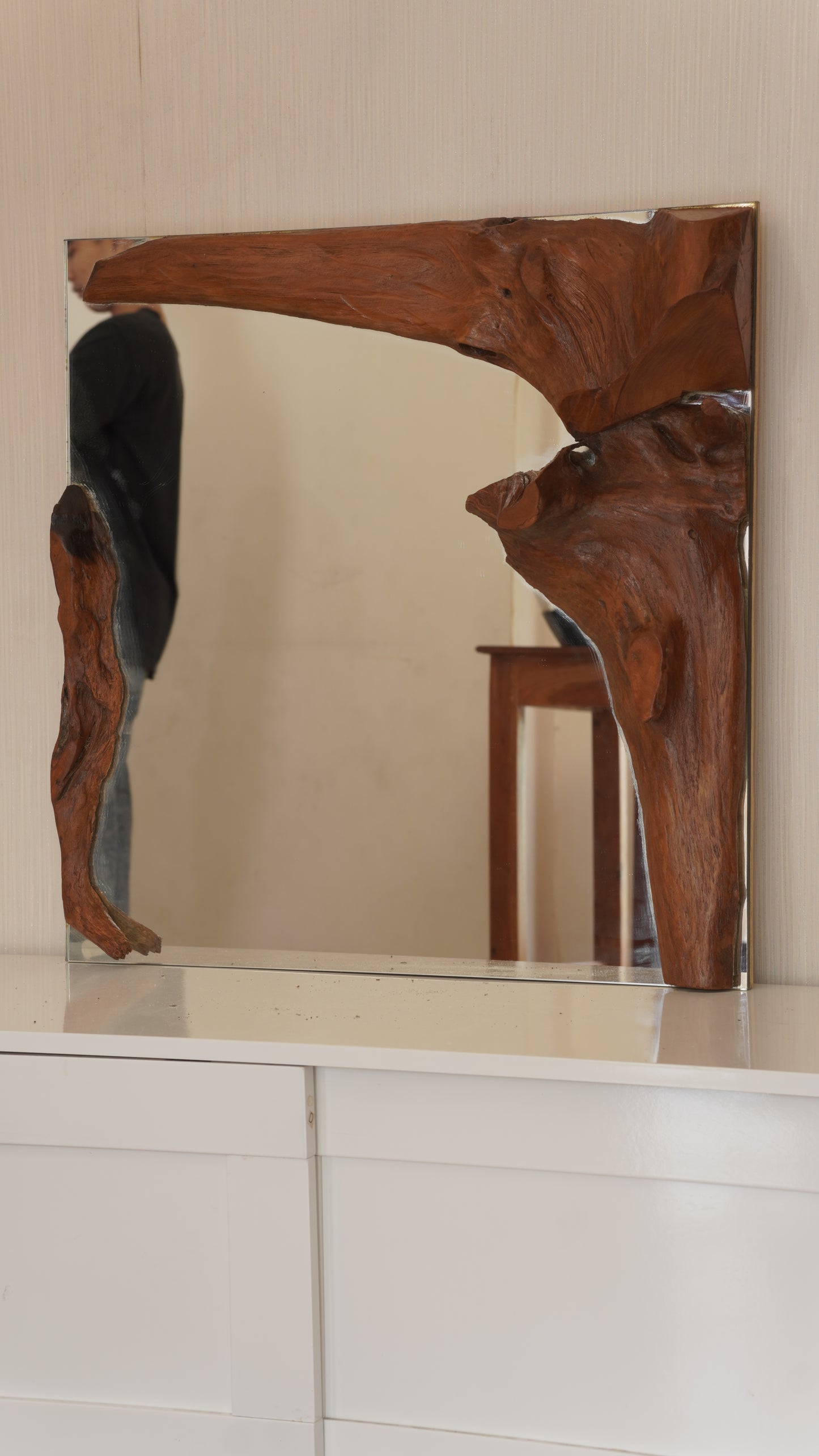 Nature’s Edge – Organic Teak Frame Mirror