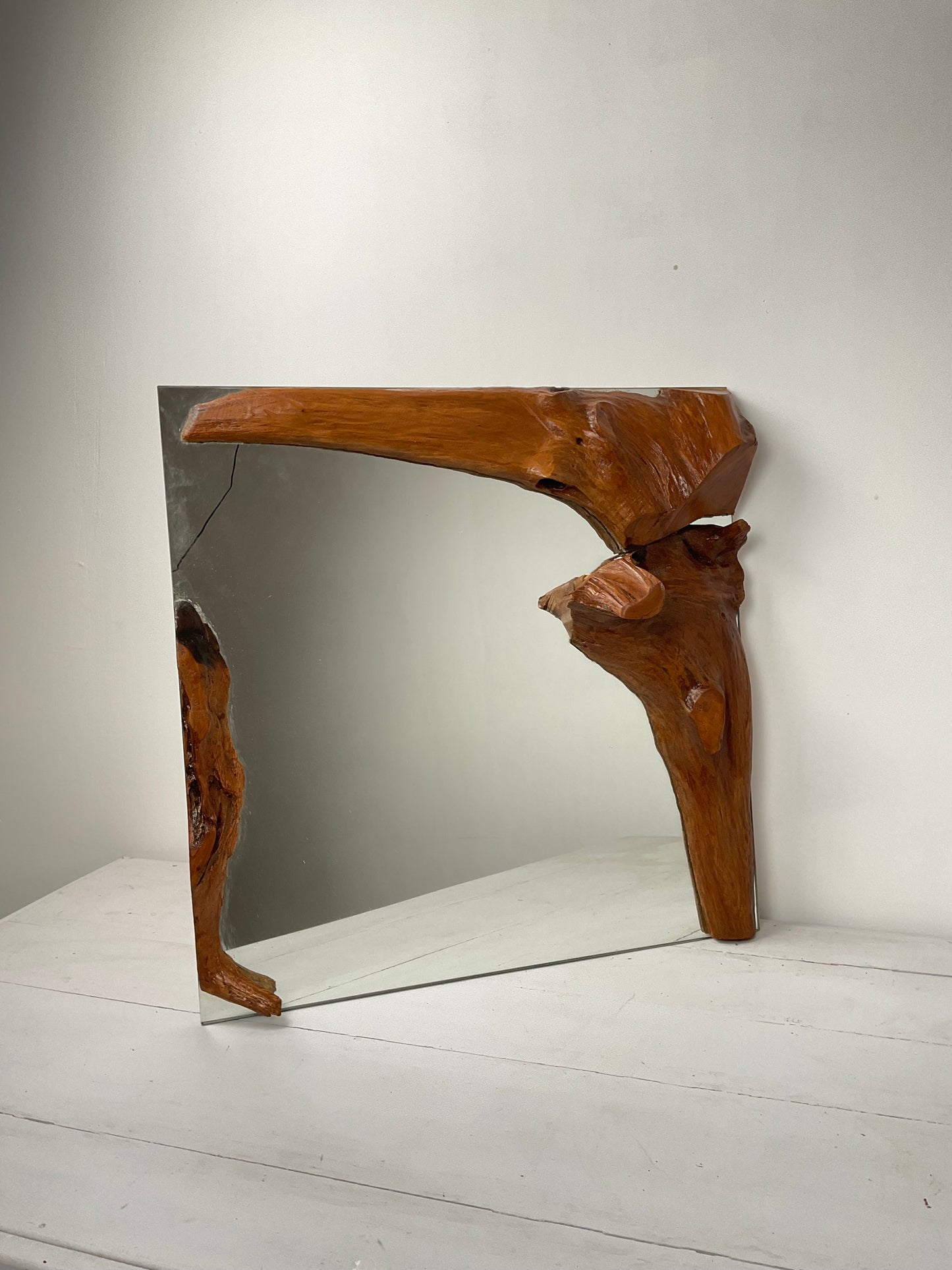 Nature’s Edge – Organic Teak Frame Mirror