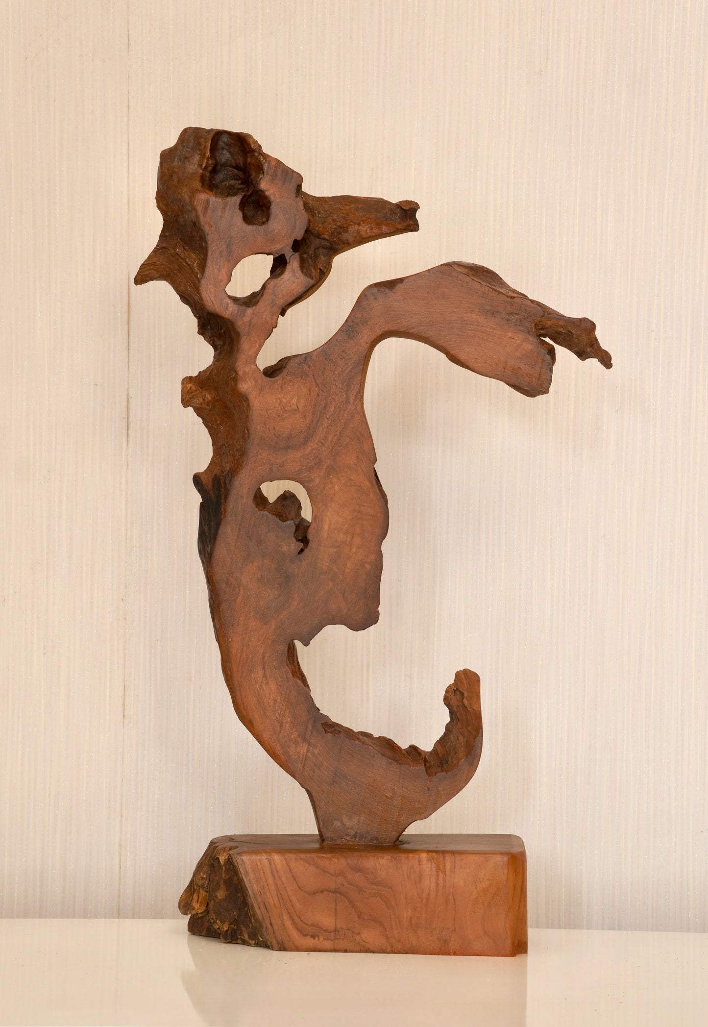 Tide’s Embrace – Organic Teak Form