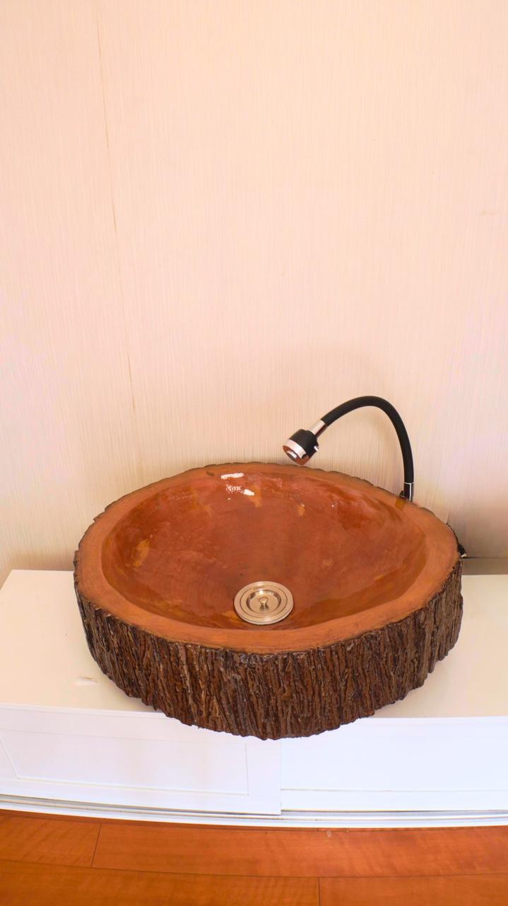 Wood Sink – Handmade Wooden Bathroom Sink